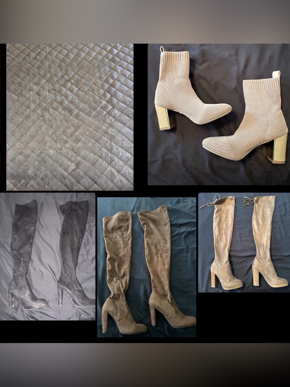 Bundle of 4 Pairs of Women's Boots Size 6